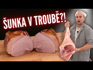 DOMÁCÍ ŠUNKA V TROUBĚ - recept na pečenou šunku | Jednoduchý výrobek, který zvládnete v kuchyni 🤯