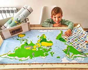 Looking for new ways to keep the kids entertained whilst teaching them about the world? 🗺 Check out the Kids Map! It's the first interactive world map for kids, to learn about cultures, history, big cities, animals and wonders of the natural world 🐒 Hours of educational fun right this way: https://awsmaps.rocks/kidsmap | Awesome Maps