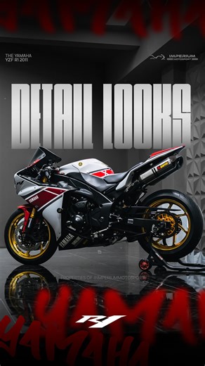 IMPERIUM MOTOSPORT on Instagram: "The Yamaha R1 50th Anniversary‼️ * Pajak On * Kilometer 5,xxx * Full Paper Plat B Modifikasi : - Rizoma Proguard - ⁠Rizoma Mirror - ⁠Brembo Master Brake - ⁠Brembo Lever Clutch - ⁠Ohlins Front Suspension - ⁠Ohlins TTX Rear Suspension - ⁠WR3 Voltmeter - ⁠Motogadget Turn Signal - ⁠RNG Paddock Spool - ⁠RNG Frame Slider - ⁠Akrapovic Full System Exhaust - ⁠Marchesini Racing Gold Rims - ⁠Aftermarket Engine Oil Cap - ⁠Tankpad - ⁠Tail Tidy R1 - ⁠3in1 Stoplamp - ⁠Good Con
