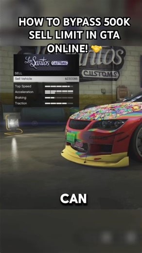 HOW TO BYPASS 500K SELL LIMIT IN GTA ONLINE! #gta #moneyglitch #gtaonline #gtamoneyglitch