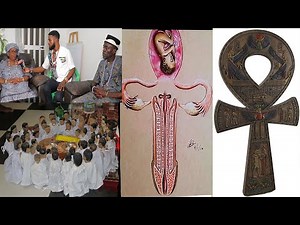 HOW THE ANKH SYMBOL REPRESENT THE WOMEN'S WOMB EXPLAIN BY HOINSSI ANYONMISSSI.