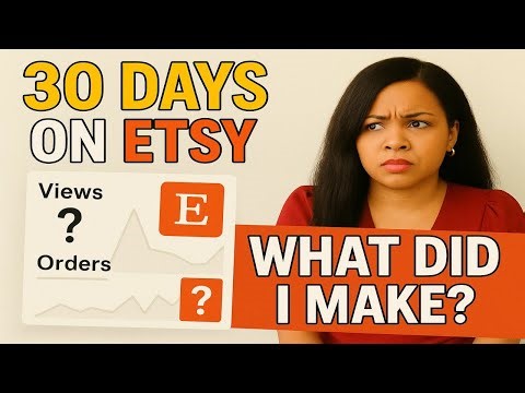 Starting an Etsy Shop? Here's What I Learned in 30 Days