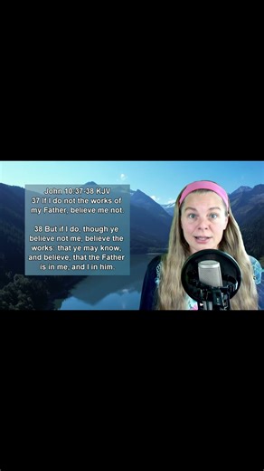 John 10:37-38 #scripture #singing #song #bible #shorts #shortvideo #shortsvideo #short #singer #KJV