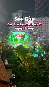 Không khí Đại Nhạc Hội EDM Quốc Tế ngay lúc này tại phố đi bộ Nguyễn Huệ #lacasaigon #saigon #sukiensaigon #sukienamnhac #dainhachoi #trancerafestival #pdbnguyenhue #xuhuong #fyb | La Cà Sài Gòn