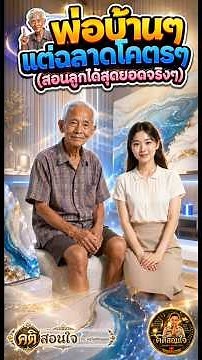 🧓พ่อบ้านๆ แต่ฉลาดโคตรๆ สอนลูกได้สุดยอดจริงๆ #คติธรรม #ข้อคิดดีๆ #คำคมชีวิต #คู่ชีวิต, #คติสอนหญิง