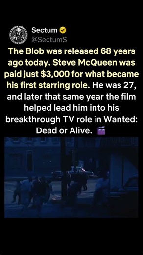 The Blob (1958) — Steve McQueen’s First Starring Role