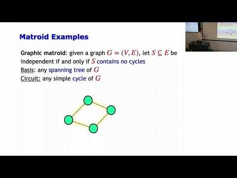 Louie Putterman: Breaking the \\sqrt{n} Barrier: New Parallel Algorithms for Finding a Matroid Basis