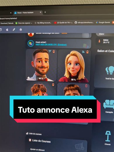 Voici le tuto pour faire les annonces avec Alexa. #maison #tiktok2026 #homeassistant #alexa #newcreator