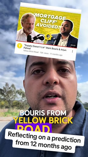 **🎙️ 12 Months Ago on @Mark Bouris ’ Yellow Brick Road Podcast…** When everyone was anticipating a mortgage cliff and falling house prices, I saw a different story unfolding. 📈 I predicted there wouldn’t be a mortgage cliff and that house prices would actually grow—especially in places like Adelaide. Many disagreed, but here we are, 12 months later, and the numbers speak for themselves. National prices are up and some cities are booming! 🚀 In this video, I break down exactly why I made those