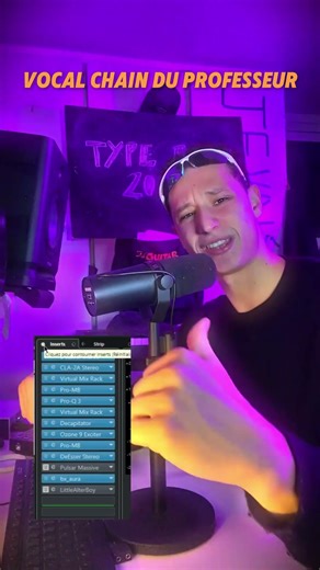 Alors tu valides cette vocal chain ?