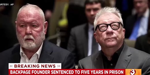 Backpage founder sentenced to 5 years in prison