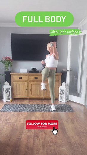 This is a full body with light weights fat loss at-home workout💪 This from-home workout has full body exercises, showing you how to lose fat and weight🔥🥰😍 These exercises will get you sweaty😥 Each exercise 45s with a 10s break, repeat 3-4 ×👍👍👍 Let's smash it together 💪💪💪 Love Ana❤️❤️❤️ #activemum #healthymom #mumlife #woman #workoutathome #activemom #workoutideas #workouttips #happyness #health #homeworkout #mom #trening #workout #women #bodycare #womensupportingwomen #womenshealth #m