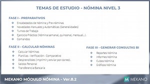 CAPACITACION N.3 MEKANO NOMINA VER.8.2 - LIQUIDACION AUTOMATICA NOMINA - PLANILLAS Y DESPRENDIBLE POR CORREO