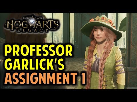 How to Learn Wingardium Leviosa Spell: Professor Garlick's Assignment 1 | Hogwarts Legacy