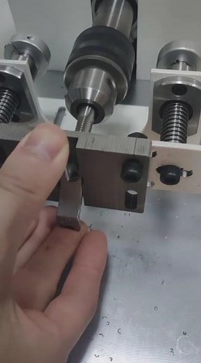 How to Cut Threads in a Metal Plate for Screws | Thread Tapping Demo | #shorts