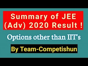 IIT JEE advanced 2020 result analysis | Cutoff and ranks with marks |Colleges accept advanced result
