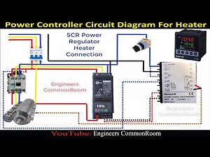 Power controller circuit diagram For Heater | Engineers CommonRoom ।Electrical Circuit Diagram