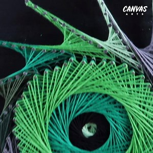 The pattern in this is mesmirising. We could stare at it all day long😍 | Canvas Arts