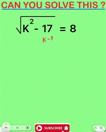 How to Find the Value of K in Math