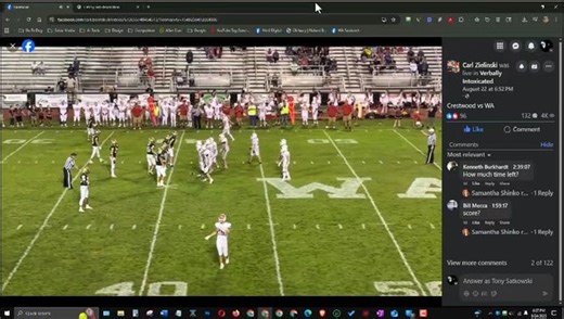 Football Recap: Wyoming Area Starts Season with  Victory at Home