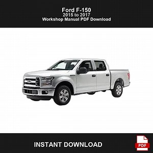 Ford F-150 Repair Manual PDF Download, Workshop & Service Manual, Maintenance, 2015 to 2017 - Etsy Australia