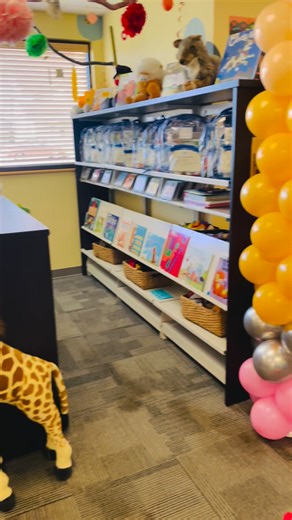 🎉We’ve given the children’s library a makeover, and it’s officially open! Stop by and see what’s new! 📚 Thank you to The Timken Company for their donation of all new shelving to make this a possibility! | Early Childhood Resource Center