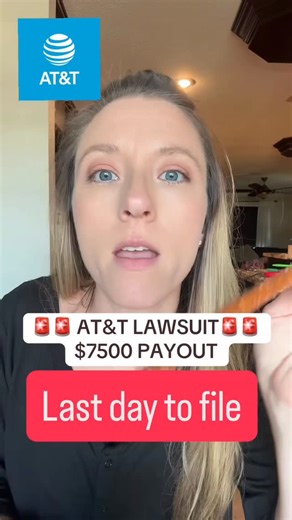 Cherishedsavings on Instagram: "AT&T customers it’s the last day to claim your money!!! #att #classactionlawsuit #financialfreedom #financetips #sahm"