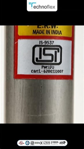 ✨Galvanized Iron (GI) Conduit Pipe for Wiring – Durable & Rust Proof | Technoflex 🔌