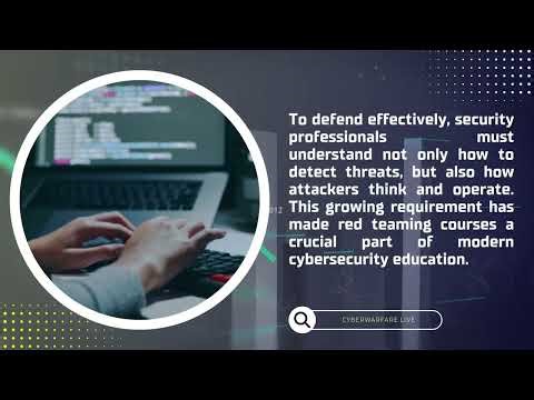 Red Teaming Courses: The Ultimate Skill Upgrade for Every Cyber Security Analyst