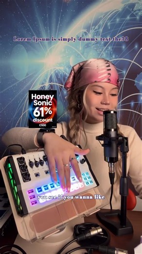 C500 Live Mixer Sound Card: Affordable, Easy to Use, Plug & Play | 1-Click Noise Reduction Reverb, 16 Effects, Dual DSP & 48V Mic Support, Works with Phone/PC, Long Battery Life | Streamers’ Must-Have Audio Tool for Live Streaming & Recording