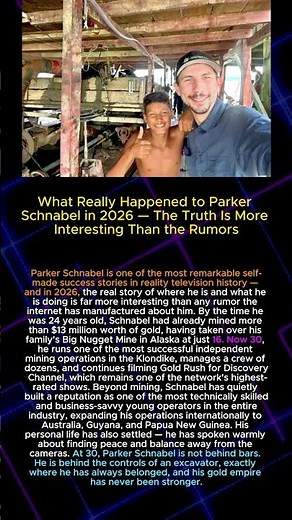 What Really Happened to Parker Schnabel in 2026 — The Truth Is More Interesting Than the Rumors