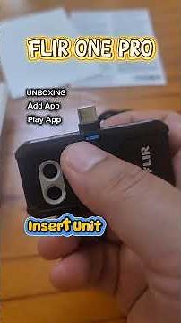 [UNBOXING] FLIR ONE PRO. See the Heat
