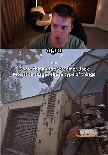 @Jackmorrisongames a man of the people, giving them both entertainment and good gameplay. 😭 #arcraiders #jackmorrison #twitch #streamer