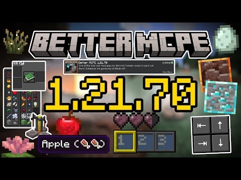 Better MCPE 1.21.71 UPDATE! - 80+ Features and Fixes in ONE PACK - Minecraft Bedrock Edition