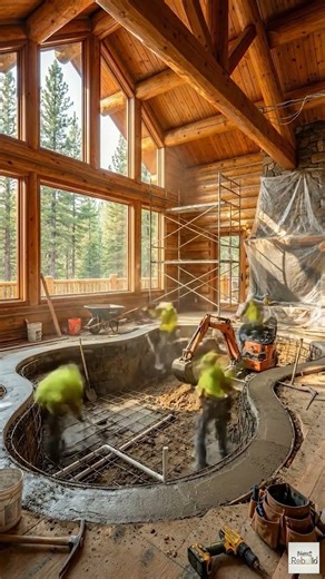 Luxury Indoor Pool 😲🔥