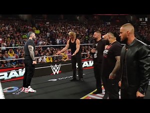 Roman Reigns Confronts The Vision on Raw | Wwe Raw Highlights