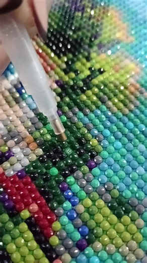 El pequeño hobbie de mi esposa #dots #art