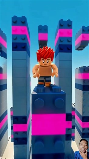 MID-AIR JUMP IN ROBLOX LASER PARKOUR #RobloxShorts#RobloxParkour#GamingShorts