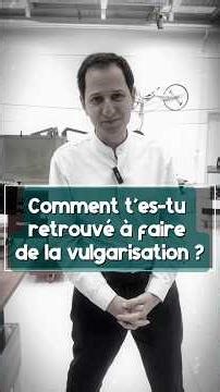 ‪@Julien_Bobroff‬ , physicien et vulgarisateur de renom au Physiscope 😉 #science #sciencefacts