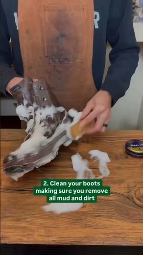 A Boot Cleaning How-To thanks to ‪@MrBullandShine‬ 🙌