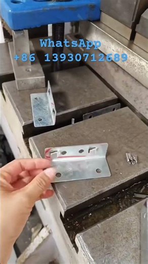 Sheet metal stamping machine made in China #equipment #machine #hardware