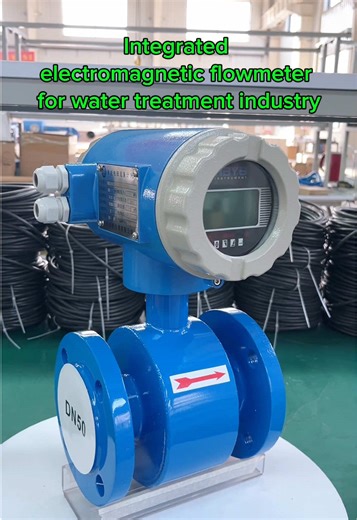 #AFTinstrument #chinafactory #electromagneticflowmeter #kaifeng Integrated electromagnetic flowmeter for water treatment industry