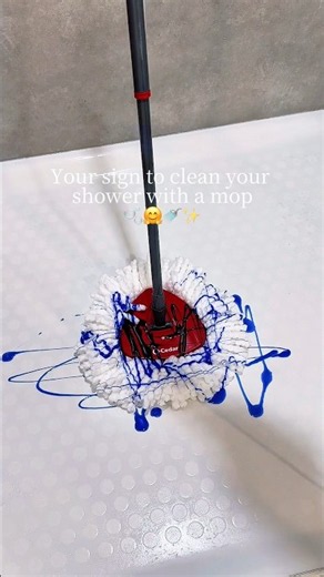 My favorite way to clean my shower 🧼🤗🚿