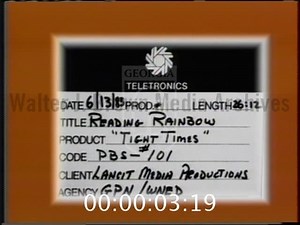 Reading Rainbow. [No. 15, 1983], Tight Times | 1 of 1 | 83011cyt