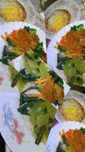 Sayur Bobor, Pecel dan Telur Ayam Mata Sapi #tanpa_tapi
