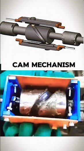 Barrel Cam Mechanism | Mechanical Engineering Shorts #MechInMotion #mechanical #mechanism