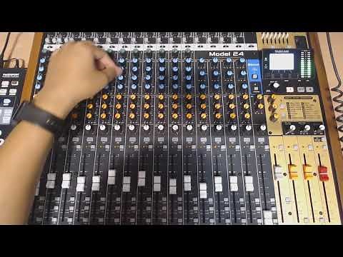 Tascam Model 24 | Mixing Rock Song