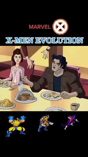 Logan and Kurt X-Men Evolution