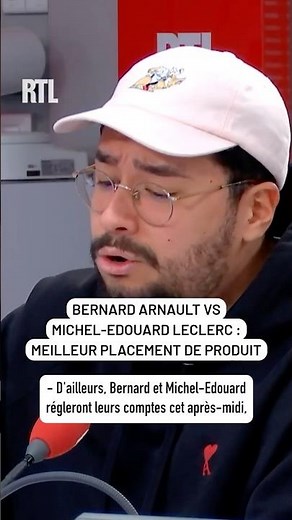 🤣 Bernard Arnault vs. Michel-Edouard Leclerc: the best product placement