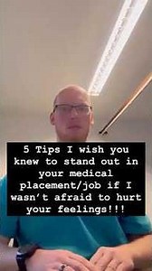 5 TIPS to STAND OUT on medical placements/jobs!!!